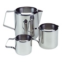 INOX MELK-ROOMKAN 18/8 140ML H6CM DIAM 6CM