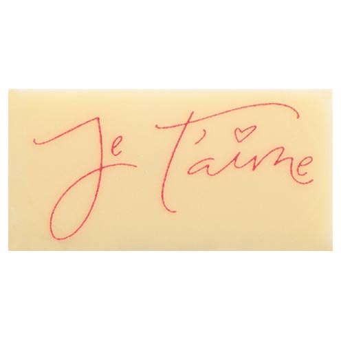 060918 PCB RECHTHOEKEN CB JE T AIME 4X2 CM 140STUKS ***s/cd***