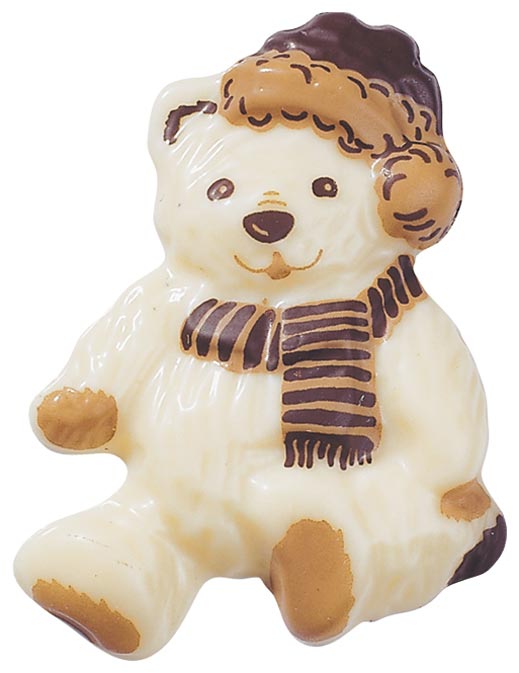 045717 PCB NOUNOURS CB BLANC 5,53X4,12 CM 90PCES ***S/CD***