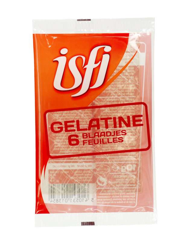 ***RUPTURE FOURNISSEUR 04/03*** FOURNISSEURISFI GELATINE 6 FEUILLES X 10GR