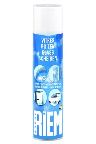 RIEM GLASS SPRAY 400ML CLEANS GLASS COUNTER