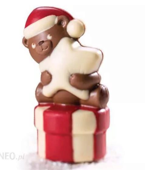 3D THERMOFORM BEAR MOLD ON GIFT 67X54MM HT 105MM 90GR