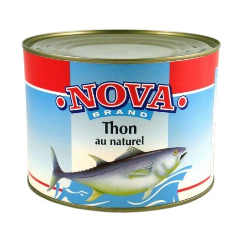 THON CHUNK NATURE NOVA/PRINCESS 1.705KG/1,260KG EGOUTE