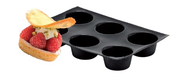 FP-01031 FLEXIPAN® ORIGINELE MINI MUFFIN 60X40CM 40EMP Ø5,1/3,8CM H2,9CM VOL 45ML
