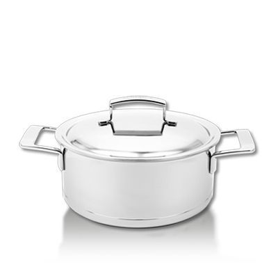 DEMEYERE SILVER 7 MARMITE BASSE 22CM-4.0L