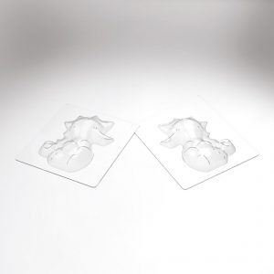  074104 PCB SEAHORSE MOLDS FOR 6 SUBJECTS 13X9.8CM H.6 CM 12PCES ***S/CD***