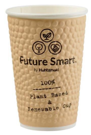 HOT DRINKS CUP DOUBLE WALLED CARDBOARD 400ML 89.6X125.7MM PACK OF 28 PCES