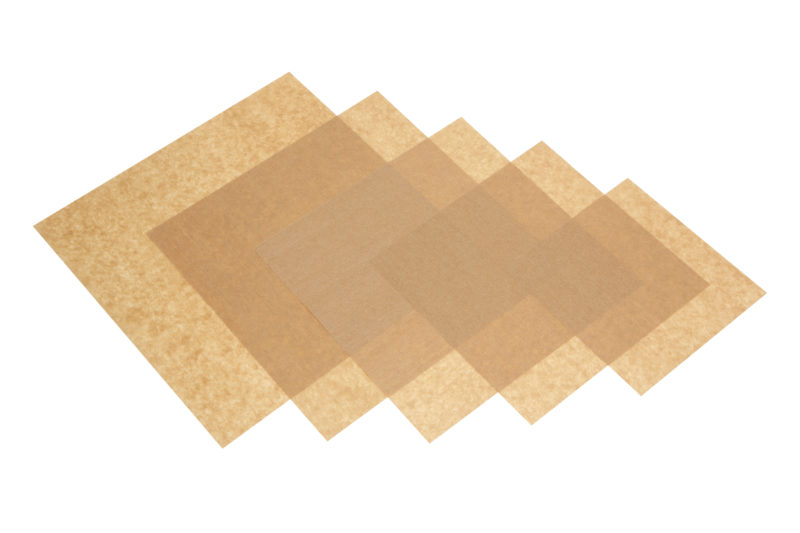 ECRU SILICONE FLAT PAPER 240 X 240MM 100 SHEETS