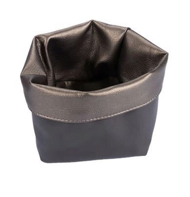 PAVELINNI BASKET 14X14CM METALIK BRONZE/GREY 0182/N20
