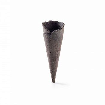 PIDY MINI CONE CHARBON + ENROBAGE  24 PCES (+ SUPPORT  2 X 12 PCES)