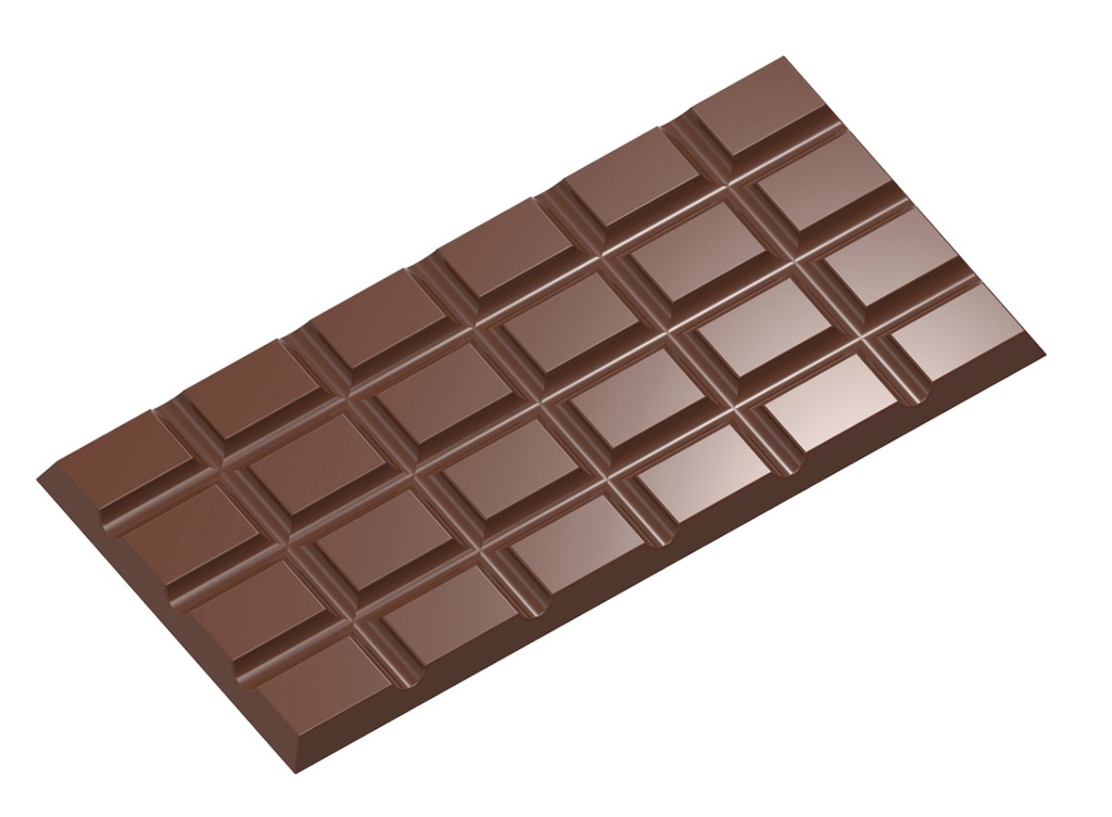 CHOCOLATE BAR MOLD CW2438 1X3 -- 70GR