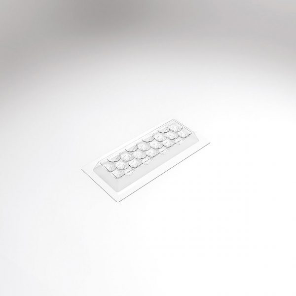 070532 PCB MOLDS FOR LOG TOPS MARQUISE FOR 30 PIECES 23.6X6.6 CM 30PCES ***S/CD***