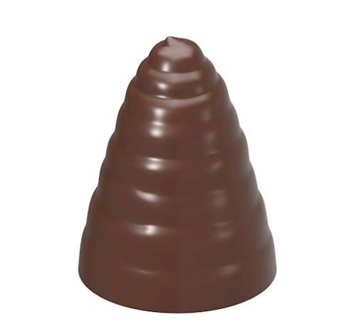 DOME CHOCOLATE MOLD CW5051 13.5X27.5CM 2X4 80GR