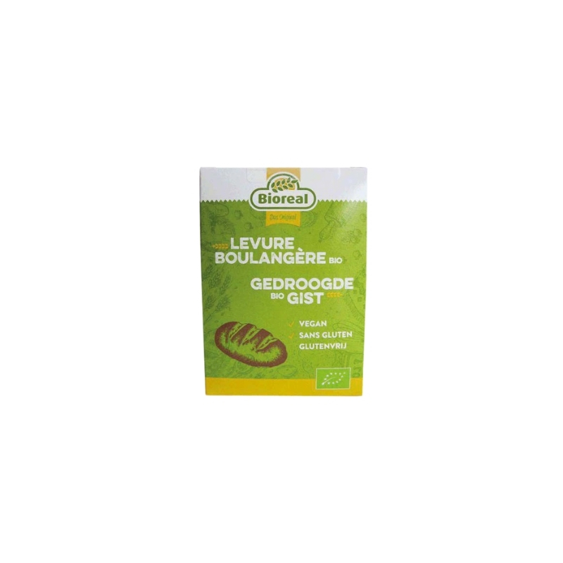 BIOREAL BIOLOGISCHE GLUTENVRIJE DROGE GIST 5X9GR