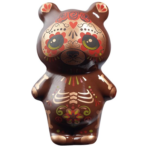 074194 PCB MOULES OURSON HALLOWEEN THERMOFORME 82X134MM +- 100G 20 PIECES ***s/cd***