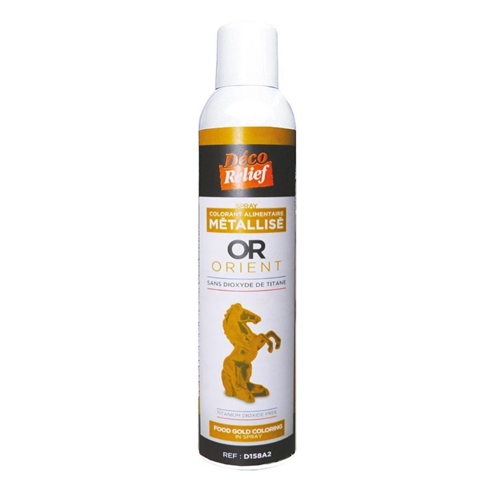 DECO-RELIEF COLORING SPRAY GOLD ORIENT 300ML