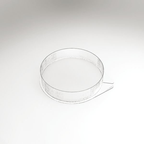 070554 PCB RONDE PLATTE ENTREMET MALLEN VOOR 100 STUKS Ø 18 CM D. 4 CM 100STUKS ***S/CD***