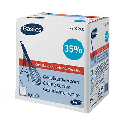 DEBIC 1258252 (843586) CREME FRAICHE 35% SUCREE UHT 10L