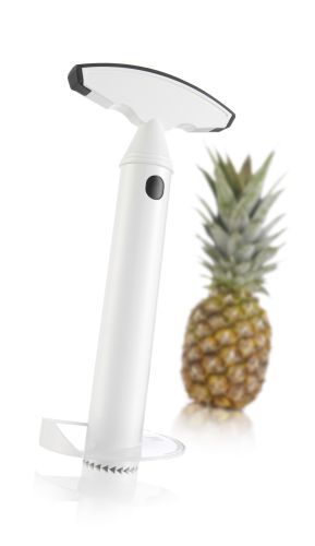 VACU VIN PLASTIC PINEAPPLE CUTTER + CUTTING PIECES