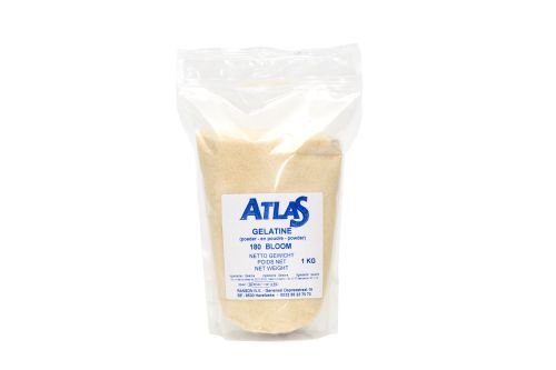 ATLAS FOOD GELATINE POWDER 180 BLOOM 1KG