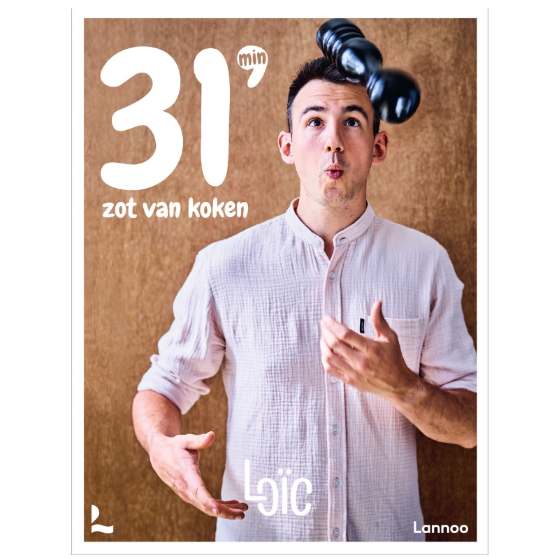 BOEK "31’ ZOT VAN KOKEN" LOIC VAN IMPE UITGAVELANNOO