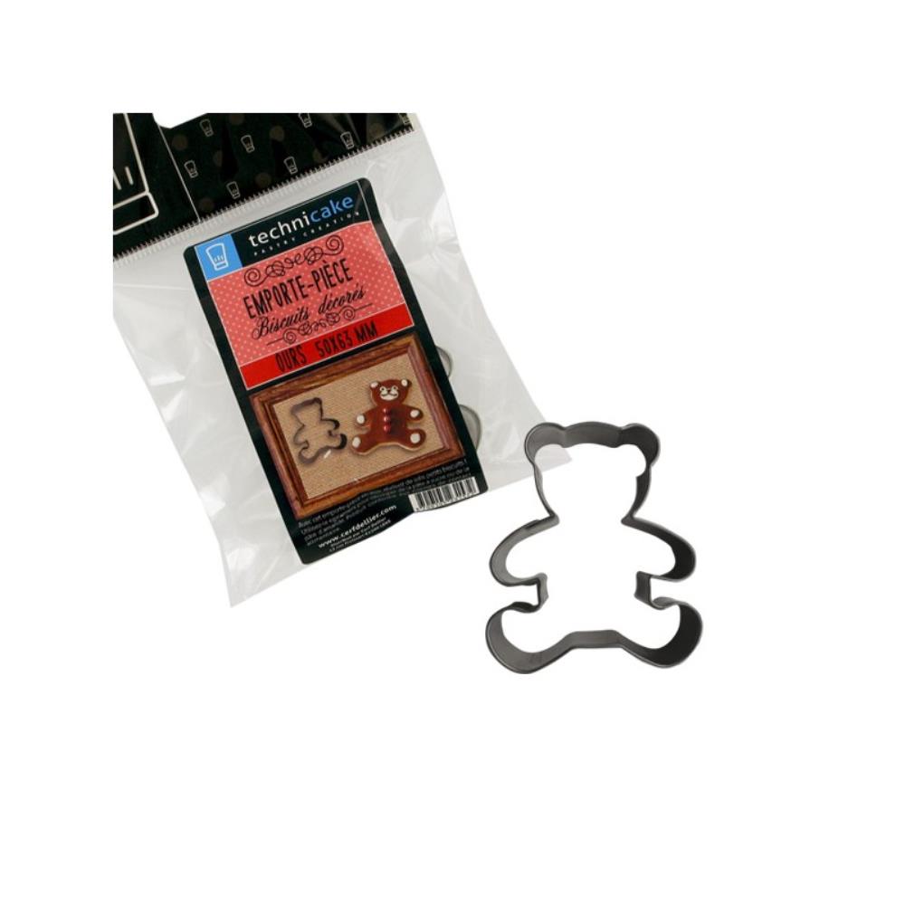 STAINLESS STEEL BEAR COOKIE CUTTER