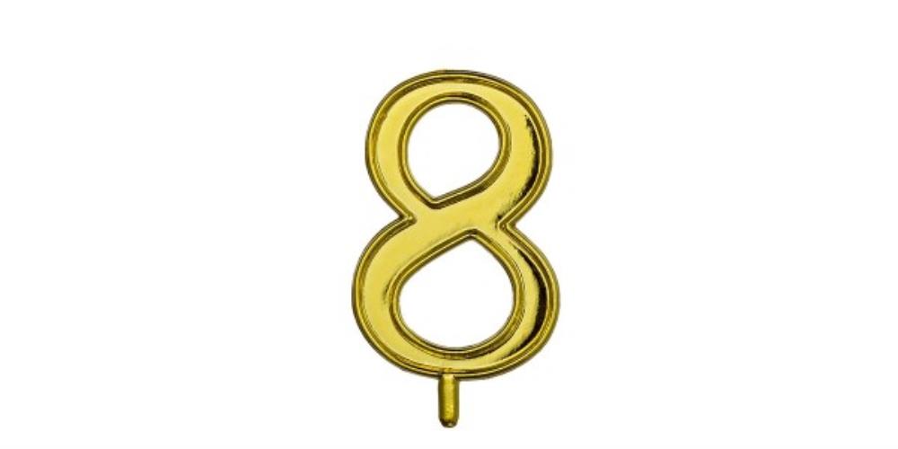 GOUDEN CIJFERS 8 10 STUKS