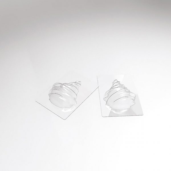 070429 PCB GEPOCHEERDE DENNENBOOM MALLEN VOOR 5 STUKS 15X11,6 CM D. 11,8 CM 10 STUKS ***S/CD***