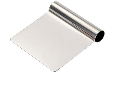 COUPE-PÂTE EN INOX DROIT RIGIDE 12 X 9 X 2.5