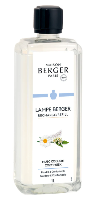 LAMPE BERGER RECHARGE 1/2 L MUSC COCOON