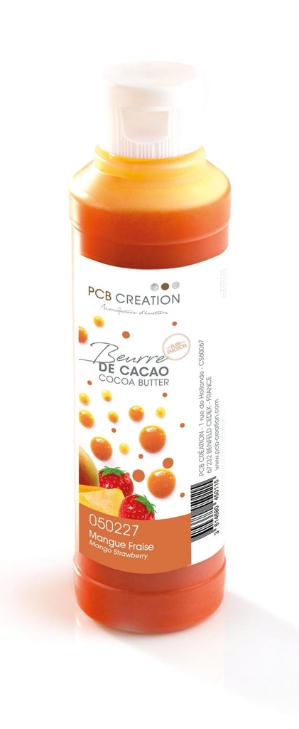 050227 PCB BEURRE DE CACAO MANGUE FRAISE 200 G ***S/CD***