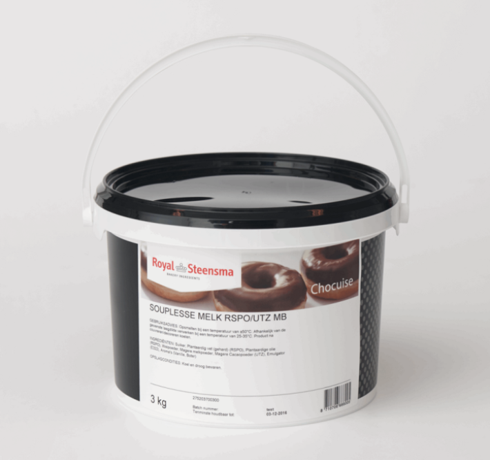 SOUPLESSE GLACAGE CHOCOLAT LAIT RSPO 3KG