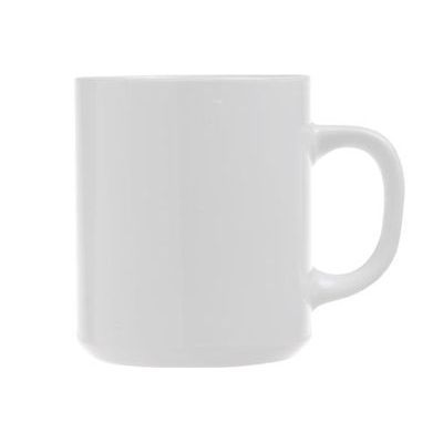 WHITE MUG 8XHT10CM - 0.30CL