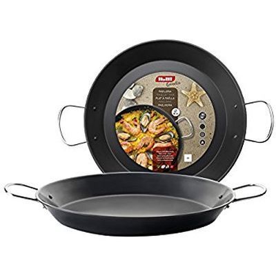 INDUCTIE GEËMAILLEERDE PAELLA SCHAAL 32CM - 5 PORTIES