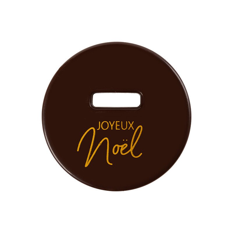 2015592 SPHERE WITH SLOT JOYEUX NOËL 5.5CM 55PCS ***S/CDE***