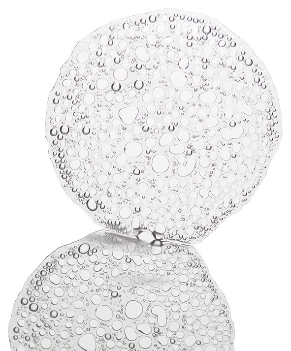 065315 NEUTRAL OPALINE PCB Ø 5 CM 32 PIECES***S/CD***