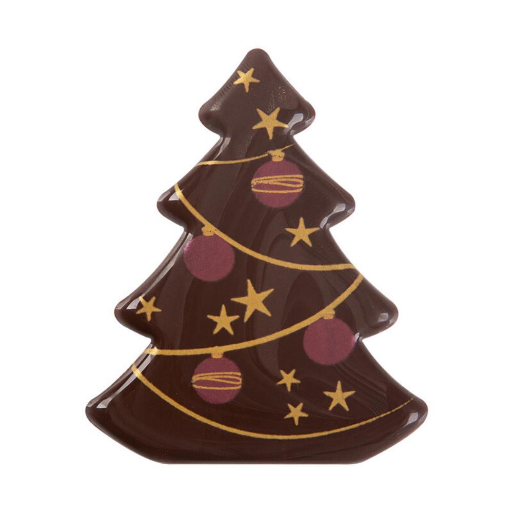 2015231 SAPIN IMPRIMÉ ROSE 5,5 X 4,5 CM 60PCES***S/CD***