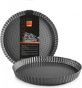 IBILI "CROUS"MOULE TARTE 20XH2.5CM PERFORE CANNELEFOND AMOVIBLE