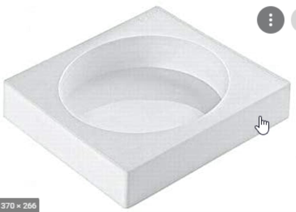 *FSD*SILIKOMART ROUND SILICONE TORTAFLEX MOLD Ø 160MM HT 40MM VOLUME 800ML