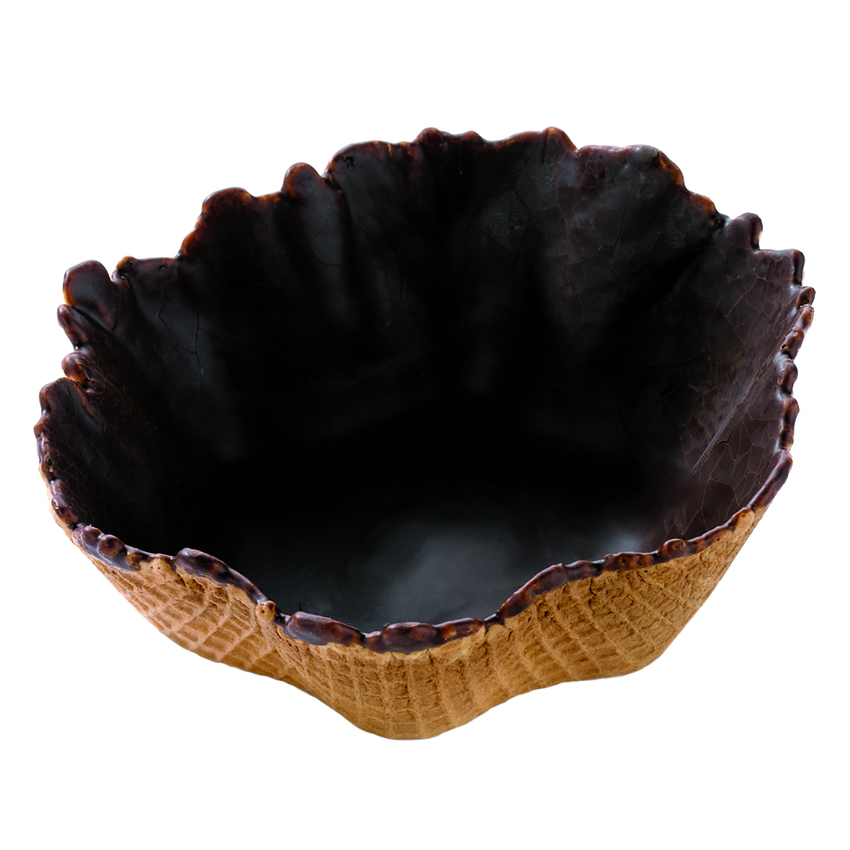 PIDY WAFFEL TULP CHOCOLADE BEKER Ø10.5CM H3.5CM 96 STUKS