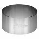 STAINLESS STEEL CIRCLE PASTRY Ø 9XH5.5CM - HOUSEHOLD USE