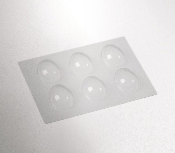 010328 PCB EGG MOLDS FOR 30 PIECES H. 5.7 CM 10PCES ***S/CD***