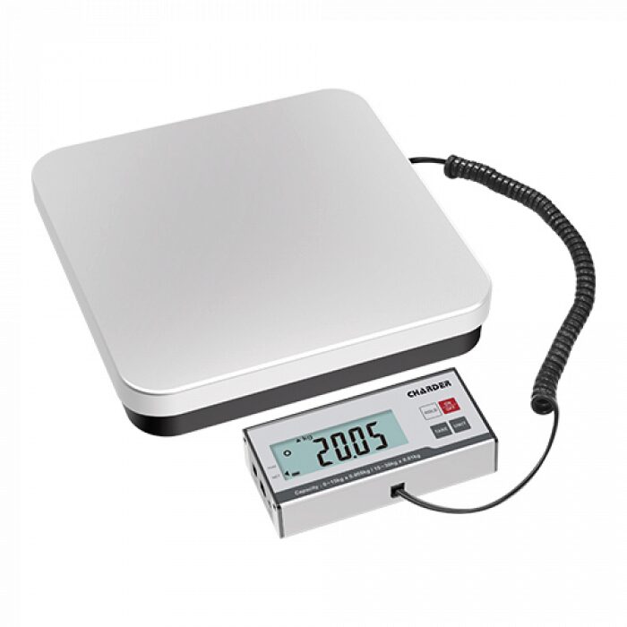 RVS PLATFORM WEEGSCHAAL 31,5X30CM 60KG 10G - APART SCHERM