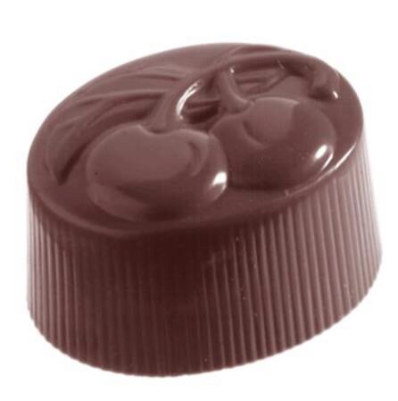 DOUBLE CHERRY CHOCOLATE MOLD CW1134 3X8 -- 13GR