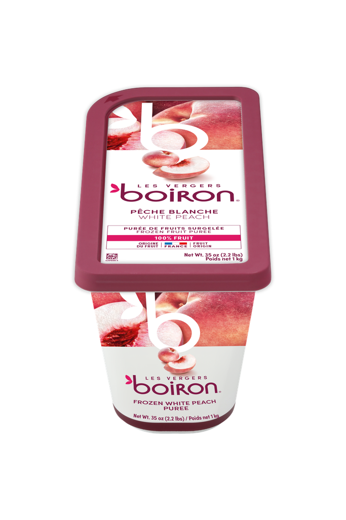 ❄️BOIRON 724 WHITE PEACH PUREE 100% 1KG