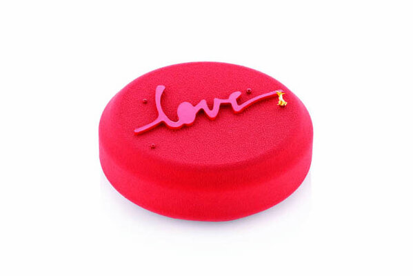 SILIKOMART LOVE 360 SILICONE VORMSET MET MAT INLEG Ø12CM H3,5CM VOL 360ML