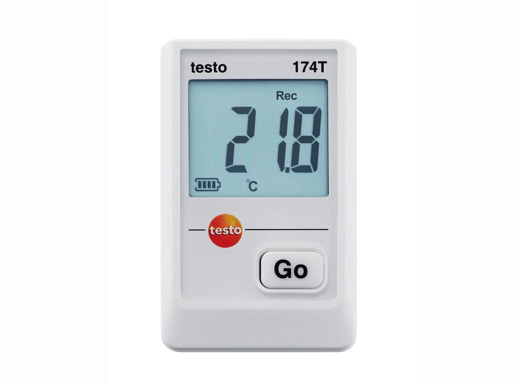 TESTO ENREGISTREUR TEMPERATURE 174T AFFICHEUR SEUL  SANS INTERFACE USB T-20°C...+70°C-IP55