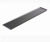 BLACK PLEXI TRAY “SMOKE” 60X10.5CM H5MM