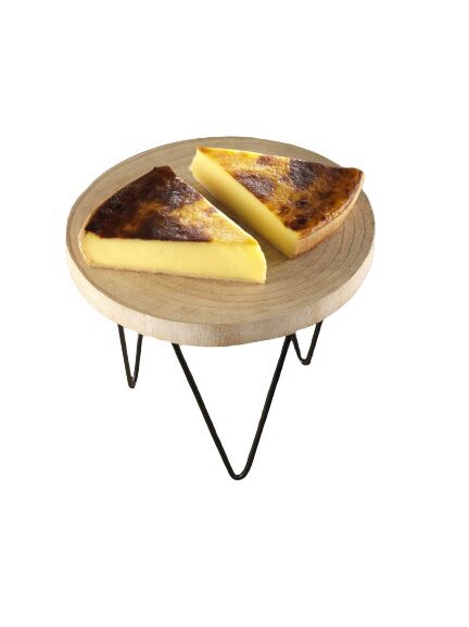 ❄️MADEMOISELLE DESSERTS MAXI FLAN CUIT 27CM  DECOUPE 10 PARTS 3X1.7KG