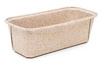 MOULE CAKE PAPIER CUISSON"COCOA" 199X73XHT60MMPAQUET DE 25 PIÈCES